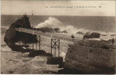 Biarritz Rocher de la Vierge France à Biarritz