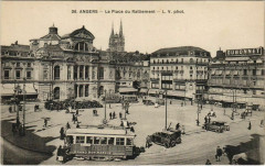 Angers Place du Ralliement France à Angers