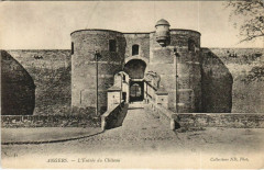 Angers Entree du Chateau France à Angers