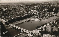 Angers vue aerienne France à Angers