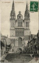 Angers La Cathedrale France à Angers