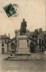 Angers Place Lorraine, Statue de David d'Angers France à Angers