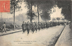 Soissons Manoeuvres De 1906 Le Retour Au Quartier à Soissons