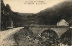 Crozant Pont sur la Sedelle à Crozant