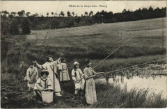 Peche de la Carpe dans l'ETang