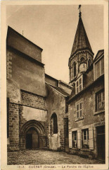 Gueret Le Porche de l'Eglisr