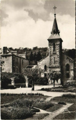 Gueret Le Jardin Public et l'EGlise