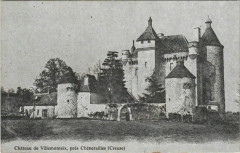 Chateau de Villemonteix pres Chenerailles