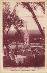 Gueret Vue Generale et l'Eglise