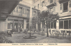 Chamonix Terrasse Interieure De L'Hotel Suisse