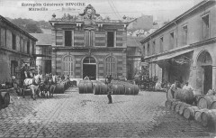 Marseille Entrepots Generaux Rivoire Distillerie (cliché rare à Marseille