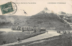 Le Tramway Au Sommet Du Puy De Dome