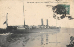 Le Havre Compagnie Generale Transatlantique La Gascogne -
																					76620 Le Havre
																			