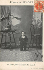 Cirque Nain Harold Pyott Le Plus Petit Homme Du Monde