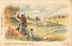 Theme Chasse Illustrateur Chasse Au Chien Courant Lievre