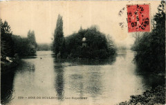 Carte postale ancienne Bois de Boulogne - Lac Supérieur
                                                                     à Paris 16e
                                