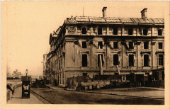 Paris 4e La Prefecture de Police apres l'incendie mai 1871 à Paris 4e
