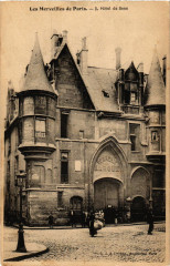 Carte postale ancienne Hôtel de Sens
                                                                     à Paris 4e
                                