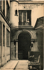 Vieux Paris 4e passage Jabach. Restes de l'Hotel financier Jabach à Paris 4e