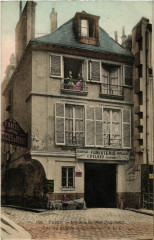 Paris 4e Rue du Cloitre N. D. Maison du Roi Dagobert -
																					75004 Paris 4e
																			
