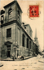 Paris 4e Eglise St. Louis en l'Ile. à Paris 4e