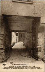 Carte postale ancienne Rue Quincampoix, 44
                                                                     à Paris 4e
                                