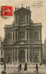 Paris 4e Eglise St. Paul. à Paris 4e