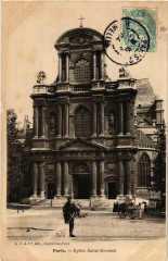 Paris 4e Eglise Saint-Gervais. à Paris 4e