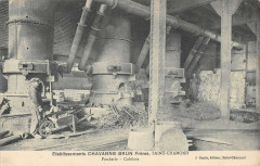 Saint Chamons Etablisements Chavanne Brun Freres Fonderie Cubilots -
													42 Loire
												