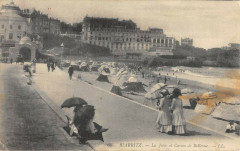 Biarritz La Jetee Et Casino De Bellevue à Biarritz