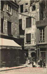 Paris 5e Rue de la parcheminerie et Rue Boutebrie à Paris 5e