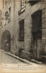 Carte postale ancienne Paris 4e Rue du Prévot
                                                                     à Paris 4e
                                