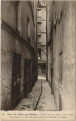 Paris 5e Rue du Chat qui Peche à Paris 5e