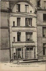 Paris 5e 65, Rue Galande Logis de Chatillon à Paris 5e