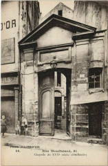 Paris 5e 81, Rue Mouffetard Chapelle à Paris 5e