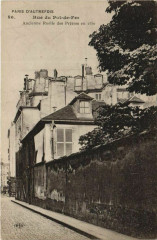 Paris 5e Rue du pot-de-Fer à Paris 5e