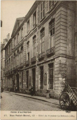 Paris 4e 12, Rue Saint-Merri à Paris 4e