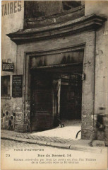 Carte postale ancienne Paris 4e 34, Rue de Renard
                                                                     à Paris 4e
                                
