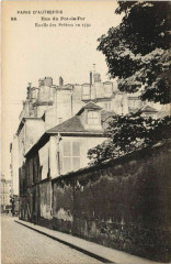 Paris 5e Rue du pot-de-Fer Ruelle des Pretres à Paris 5e