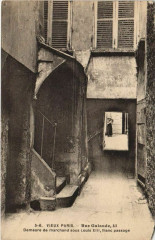 Paris 5e 41, rue galande à Paris 5e