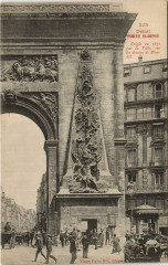 Paris 10e Porte Saint-Denis à Paris 10e