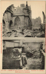 Paris 1e Eglise Saint-Germain-de-l'Auxerrois Fouilles à Paris 1er