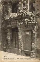 Carte postale ancienne Paris 4e 2, quai des Célestins Hotel de Fieubert
                                                                     à Paris 4e
                                