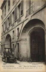 Paris 3e 10, rue de Thorigny Hotel Thomas de Lisle à Paris 3e
