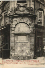 Paris 3e Rue Greneta Fontaine de la Reine à Paris 3e