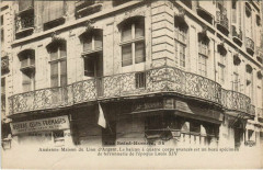 Paris 1e 54, Rue Saint-Honoré maison du Lion d'Argent à Paris 1er