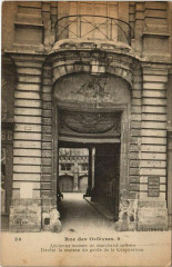 Paris 1e 9, rue des orfevres Maison de marchand orfevre à Paris 1er