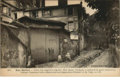 Carte postale ancienne Rue Berton
                                                                     à Paris 16e
                                