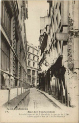 Paris 1e Rue des Bourdonnais à Paris 1er