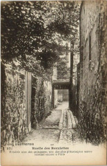 Carte postale ancienne Ruelle des Reculettes
                                                                     à Paris 13e
                                